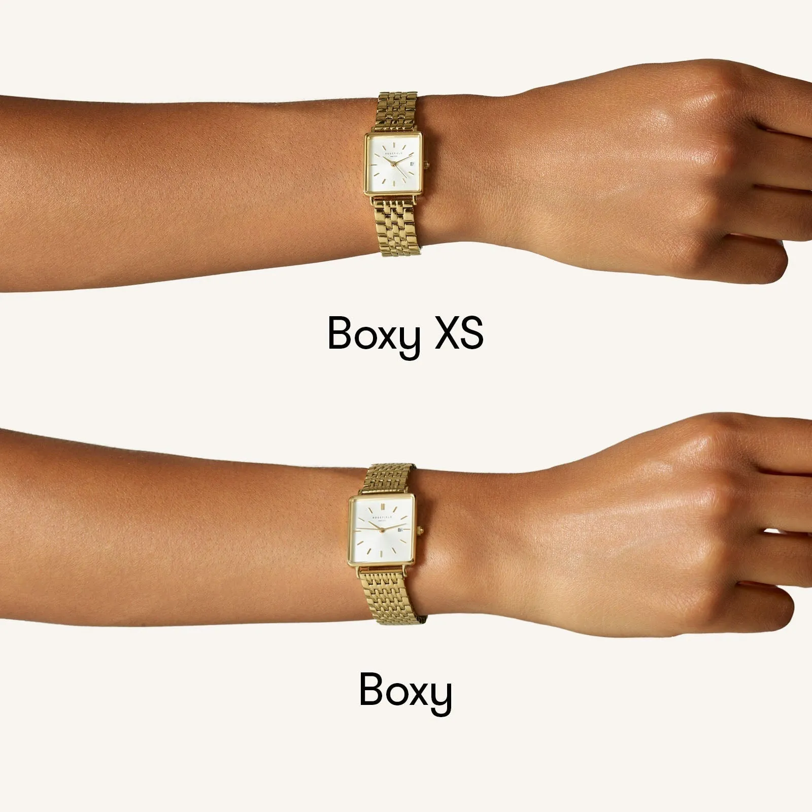 Boxy XS Black Gold - Engraved