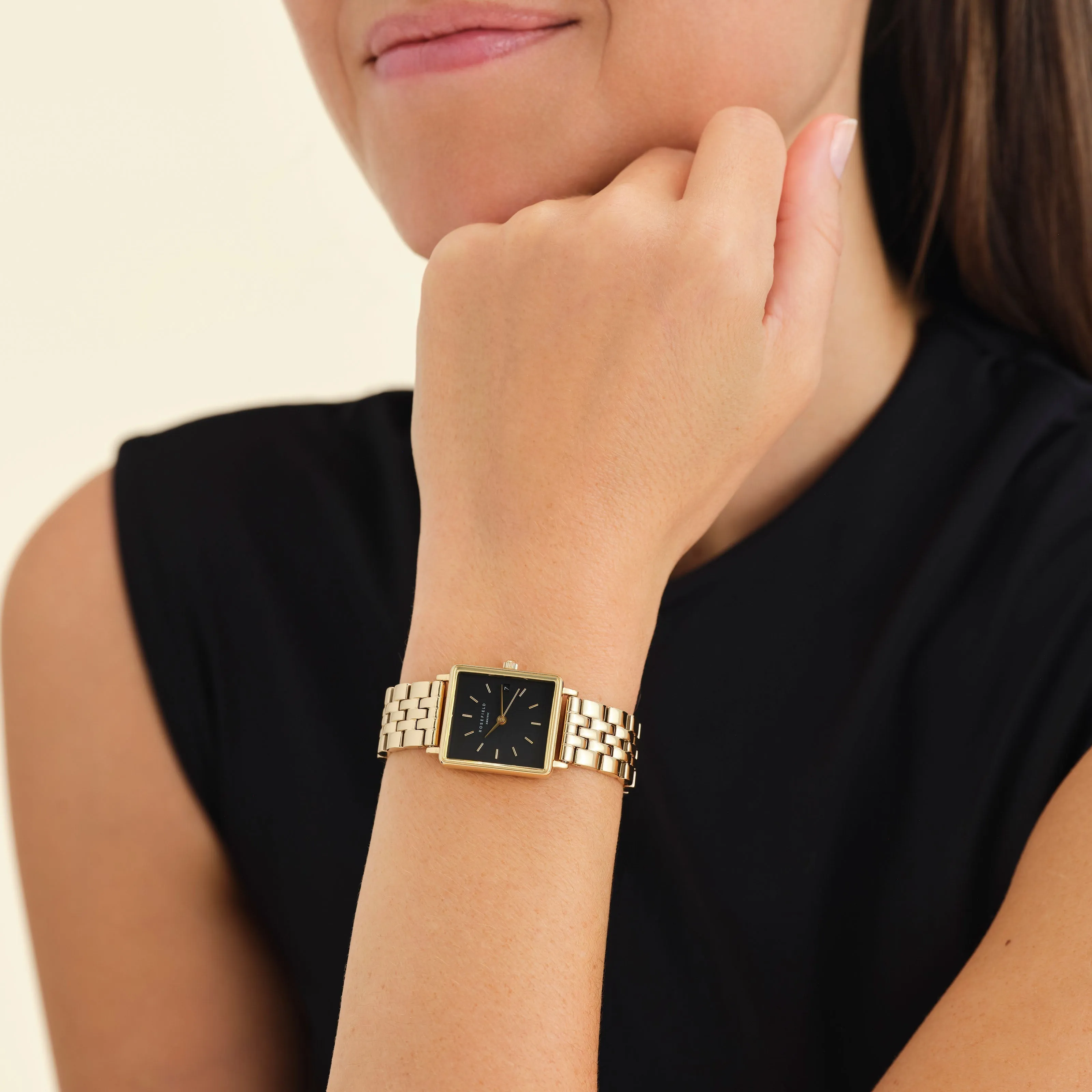 Boxy XS Black Gold - Engraved