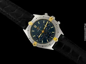 Breitling Callisto Mens Chronograph Watch, 80520D - Stainless Steel & 18K Gold