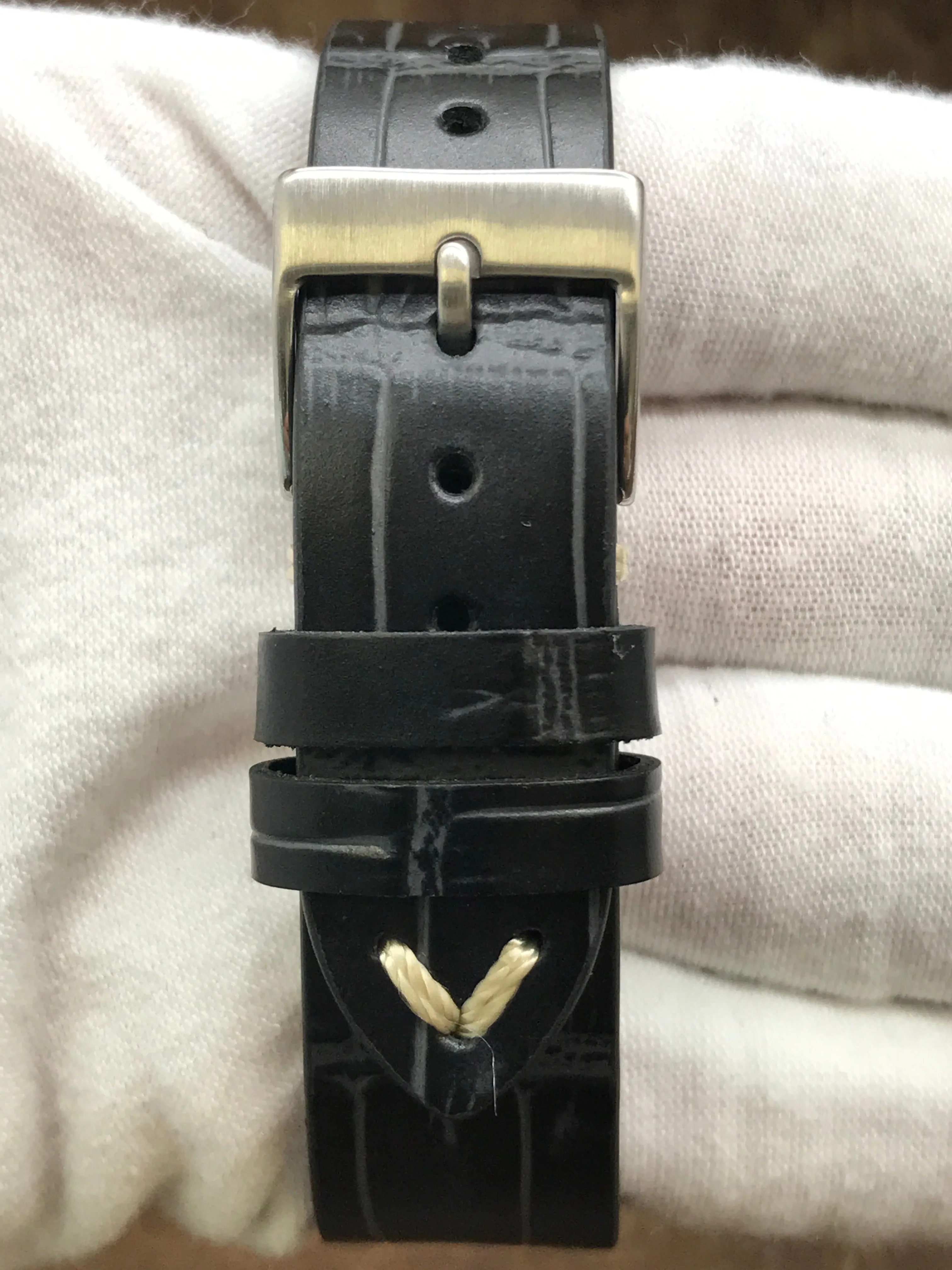 Breitling Chronomat 769 SS Black Dial Manual Wind Men's Watch