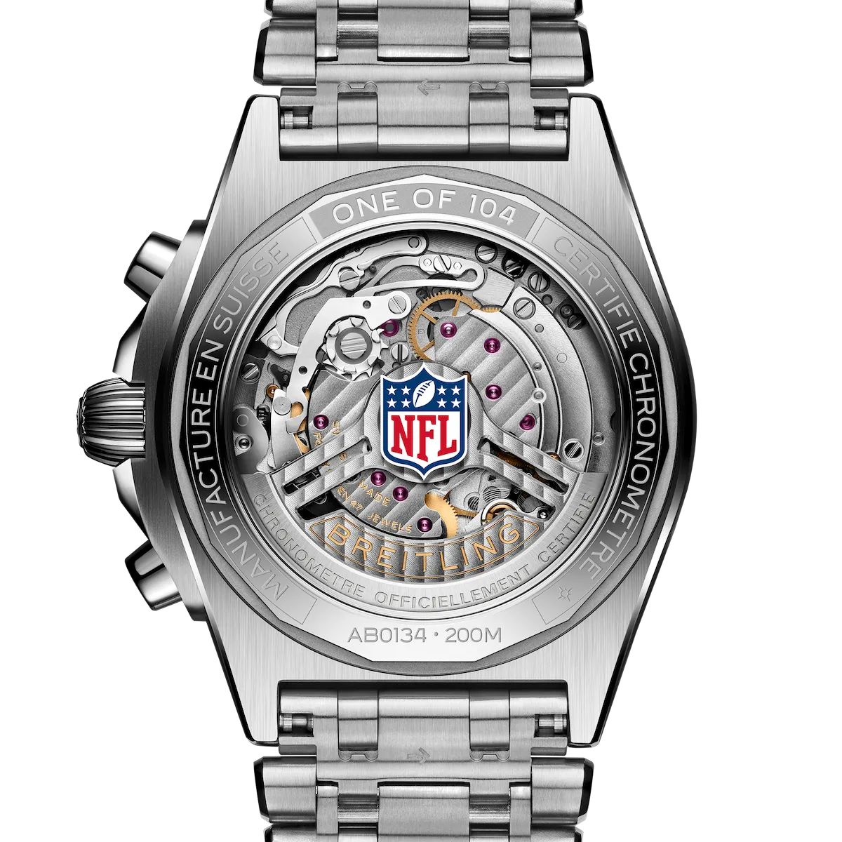 Breitling Chronomat B01 42 Las Vegas Raiders NFL Edition AB01342B1B1A1