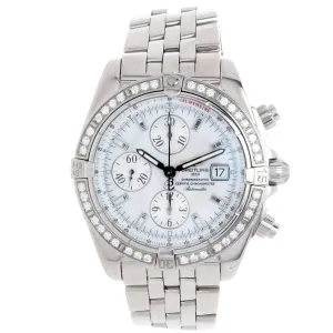 Breitling Chronomat Evolution with Factory Diamond Bezel