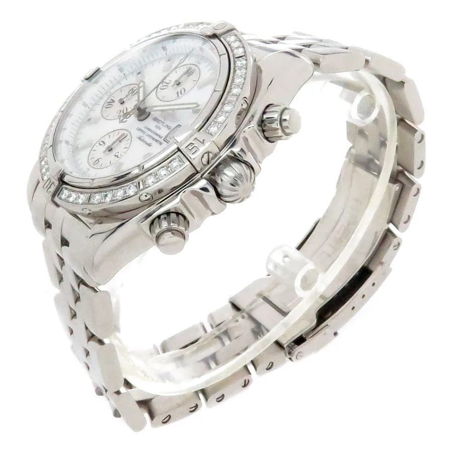 Breitling Chronomat Evolution with Factory Diamond Bezel