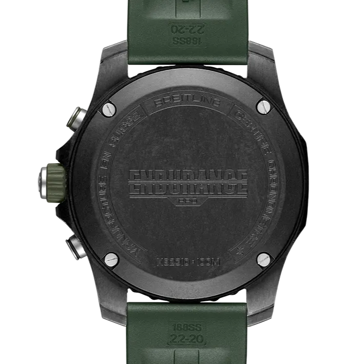 Breitling Endurance Pro 44 with Green Strap