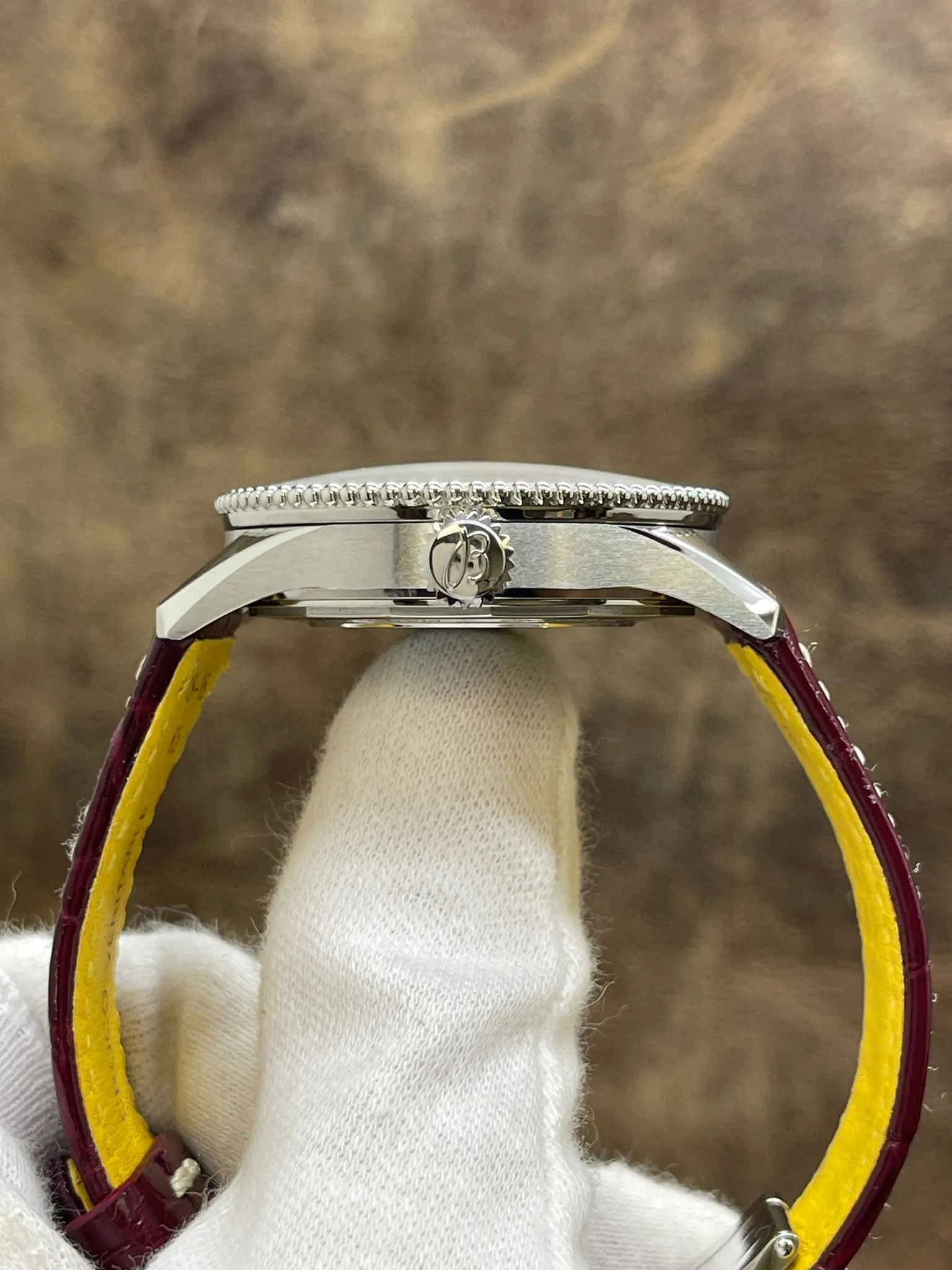 Breitling Navitimer 36mm A17327 White Dial Automatic Watch