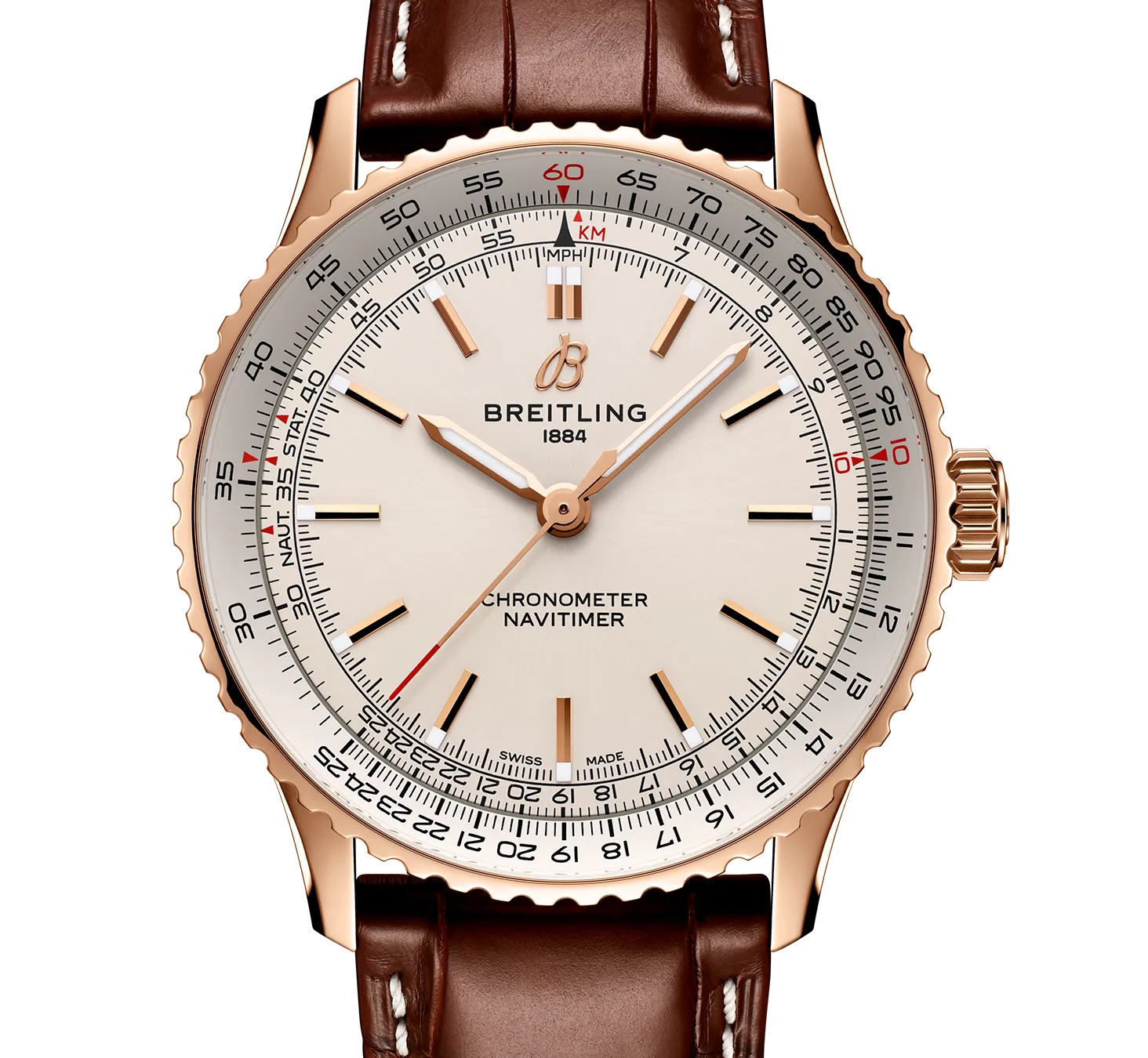 Breitling Navitimer Automatic 41 Watch with Ivory Dial