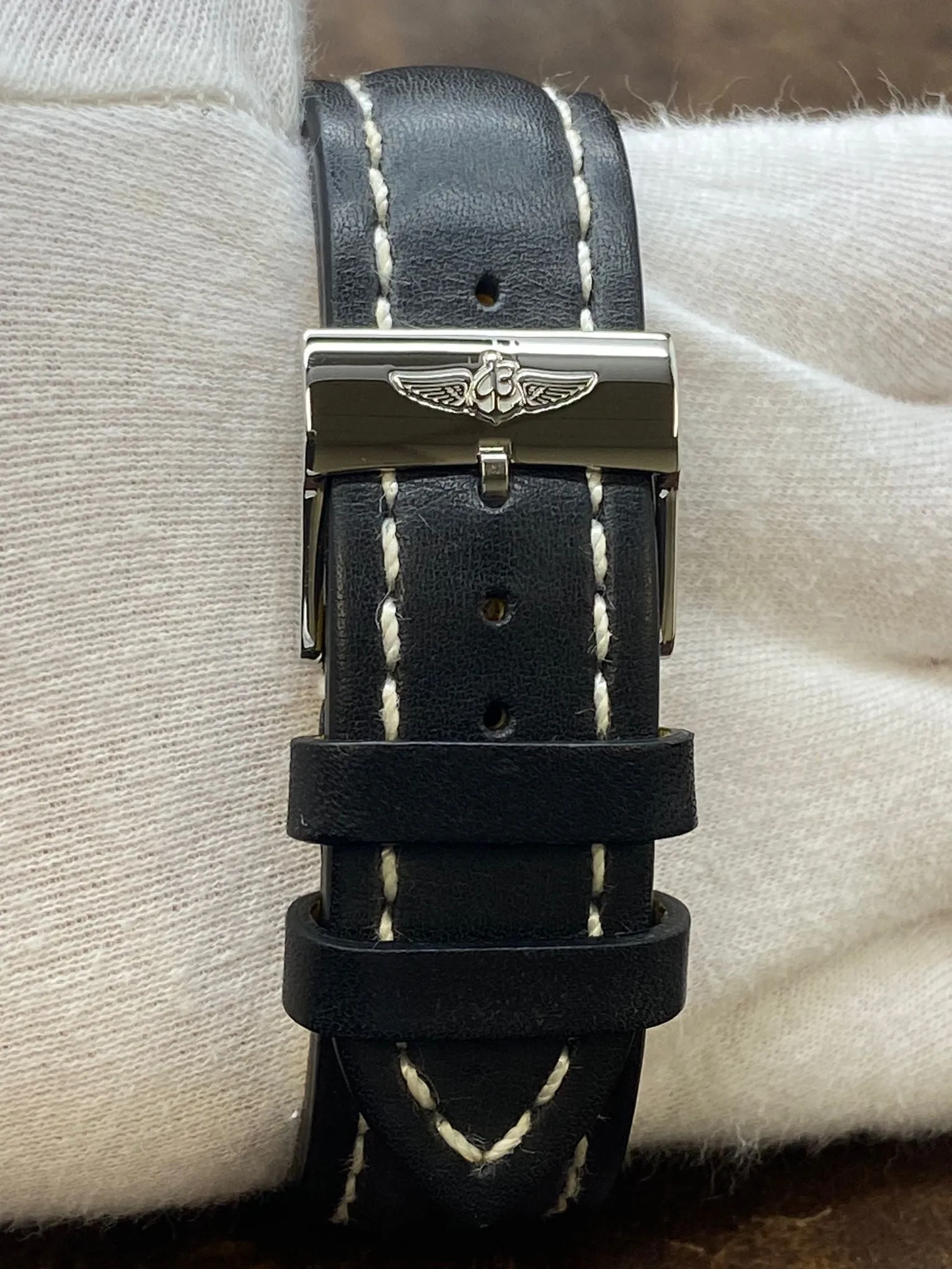 Breitling Navitimer Cosmonaute L.E 1962pcs Carpenter Aurora Mercury  AB0210 Black Panda Dial Manual Winding Men's Watch