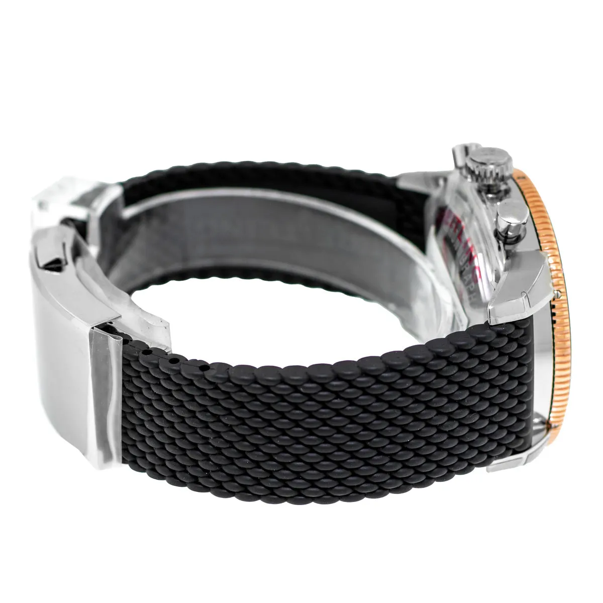 Breitling Superocean Heritage Chronograph 44mm Stainless Steel 18K Rose Gold Black Dial U13313