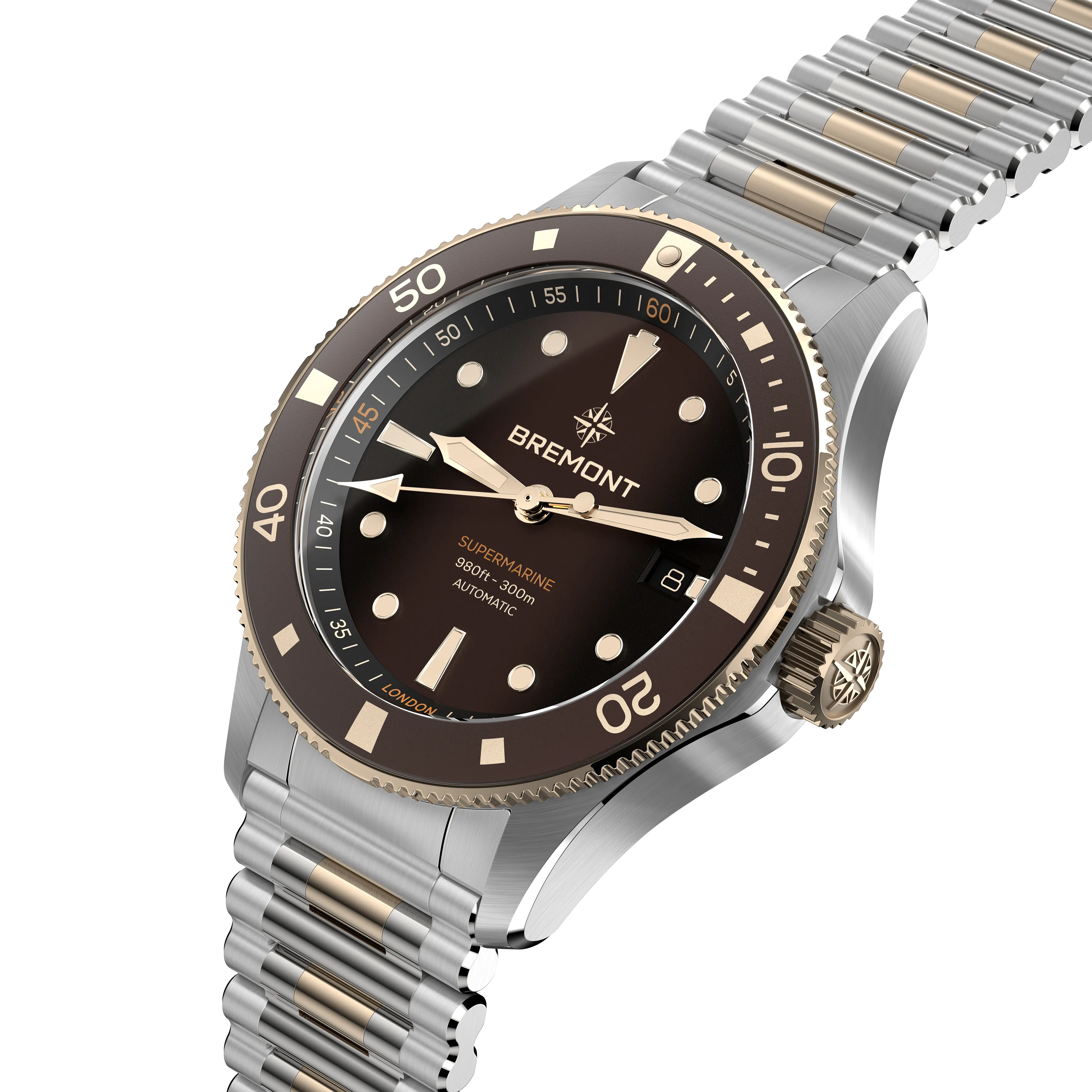 Bremont Supermarine 300M Date SM40-DT-BI-BR-B