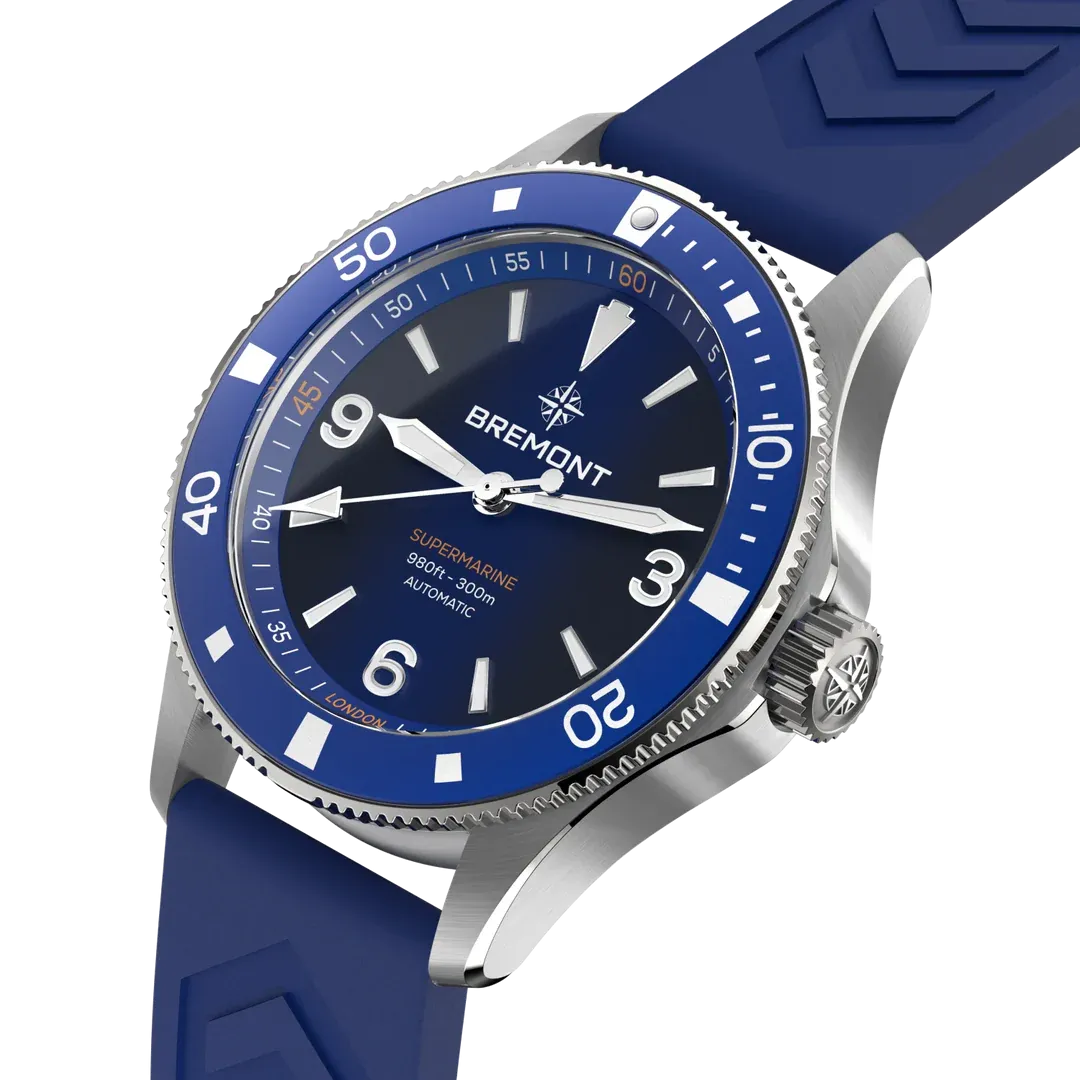 Bremont Supermarine 300M SM40-ND-SS-BL-R-S