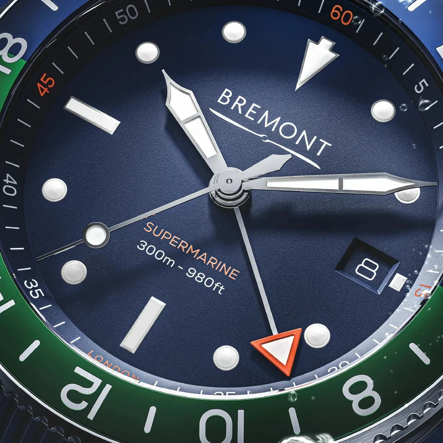 Bremont Supermarine S302 GMT Rubber