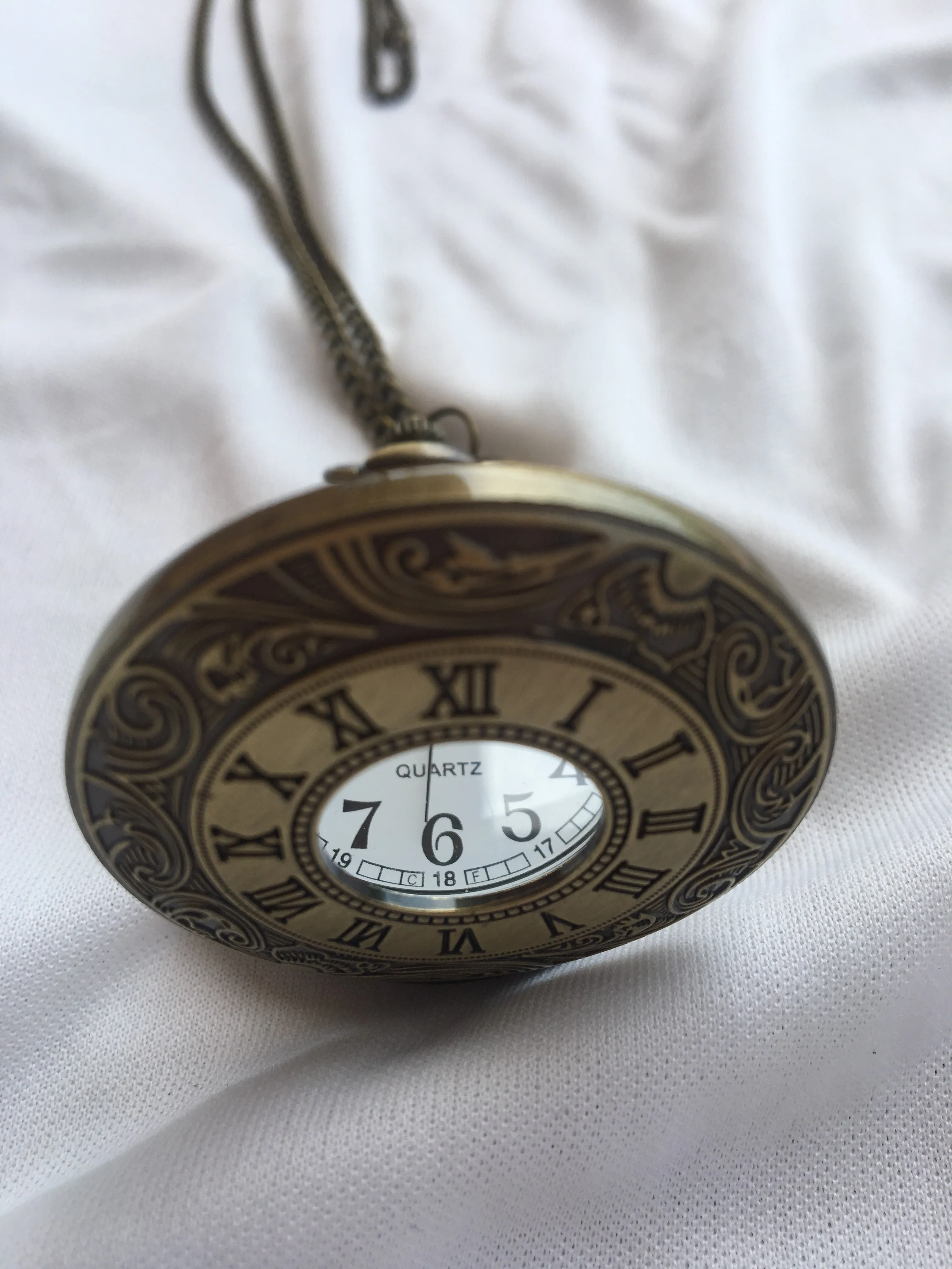 Bronze Small Classic Pocket Watch