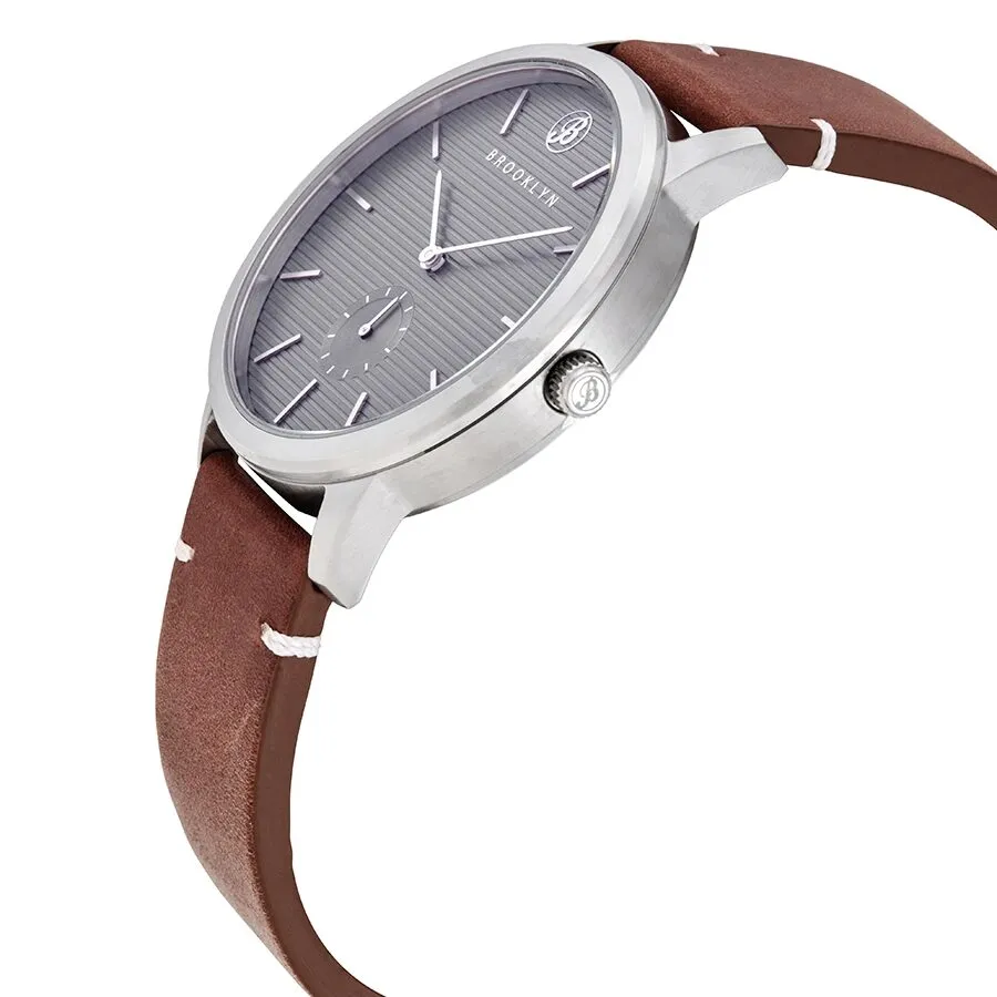 Brooklyn Watch Co. BoCoCa Quartz Grey Dial Men's Watch 8763Q3