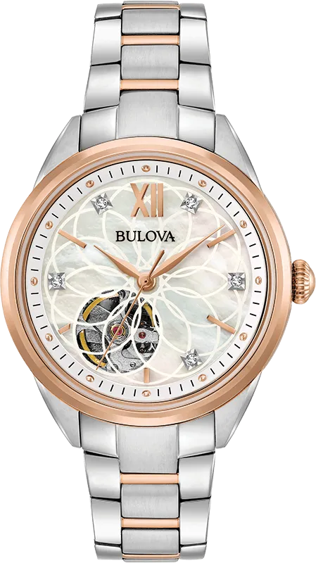 Bulova Classic Automatic Diamond Women's Watch 98P170