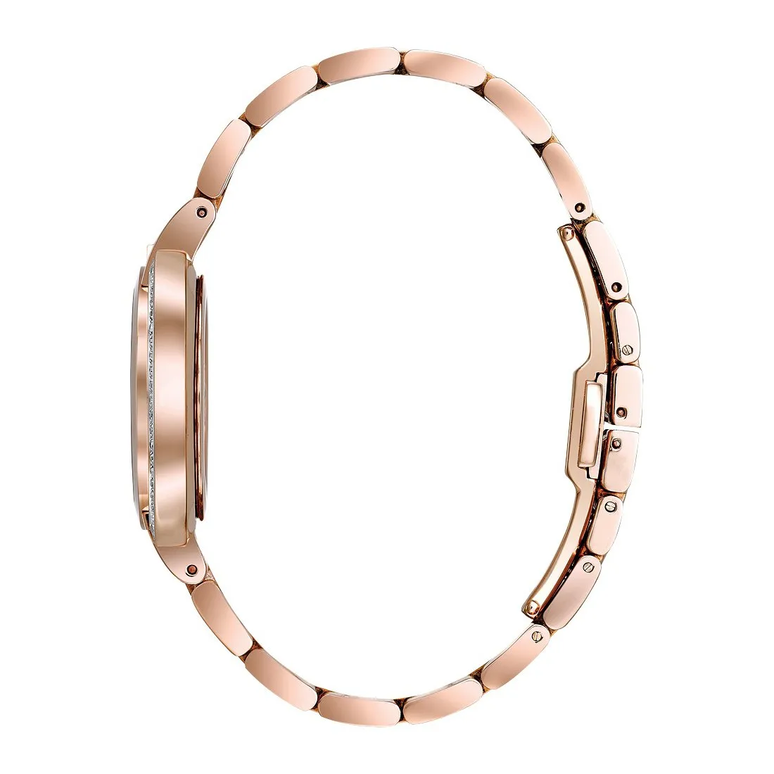 Bulova Rubaiyat Ladies Rose Tone Diamond Watch