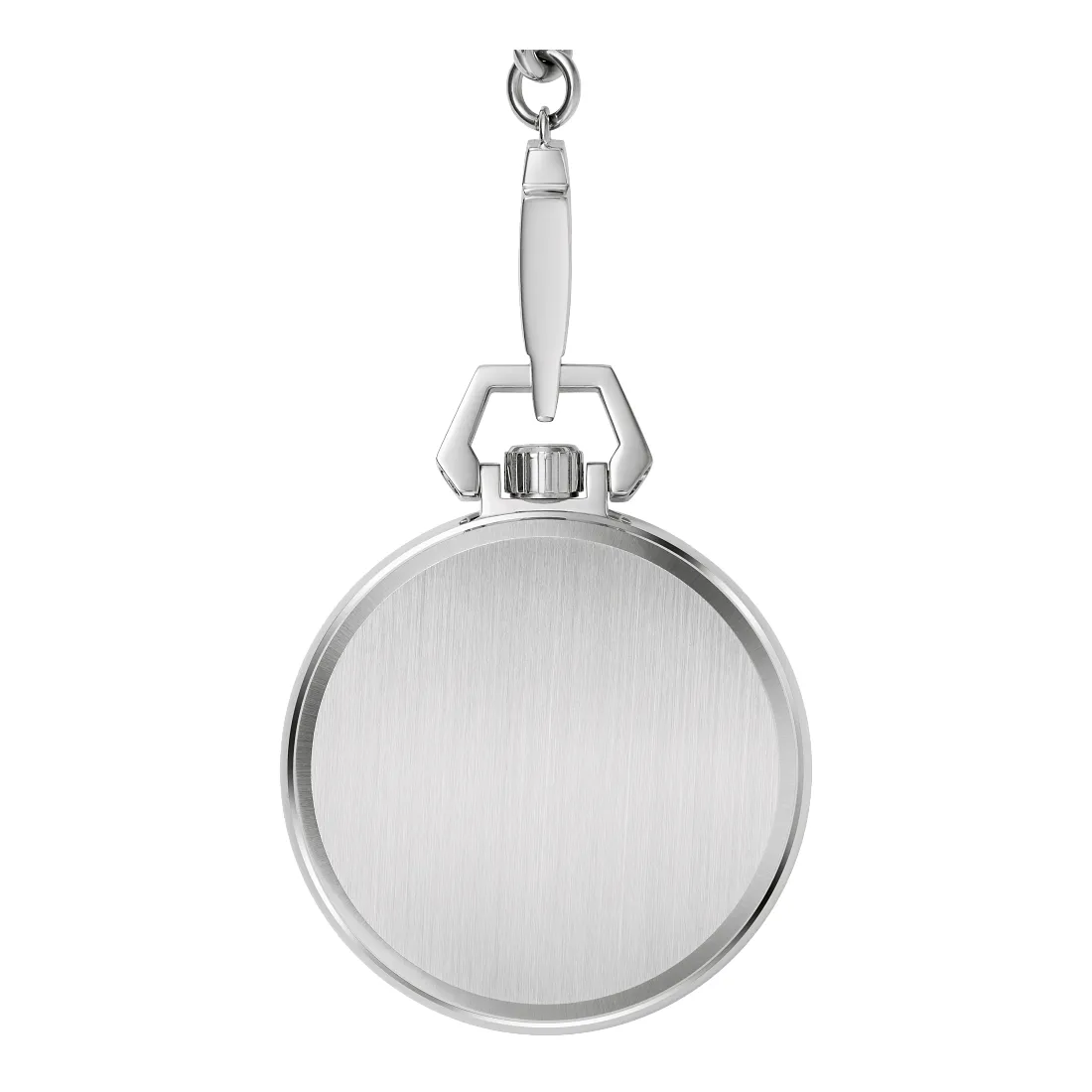 Bulova Sutton Mens Stainless Steel Automatic Pocket Watch