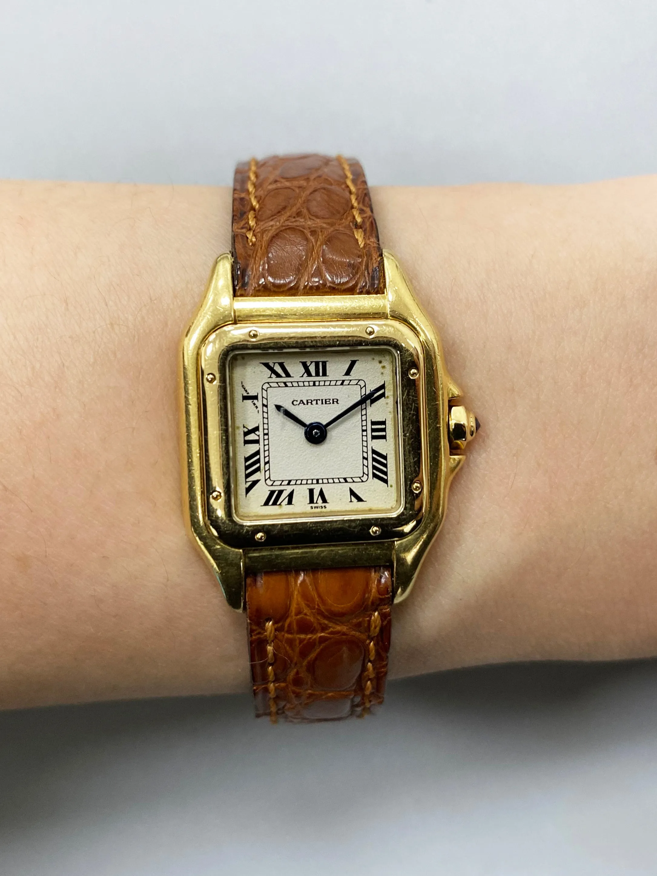 Cartier Panthere 8057929 18K Yellow Gold Ladies Watch