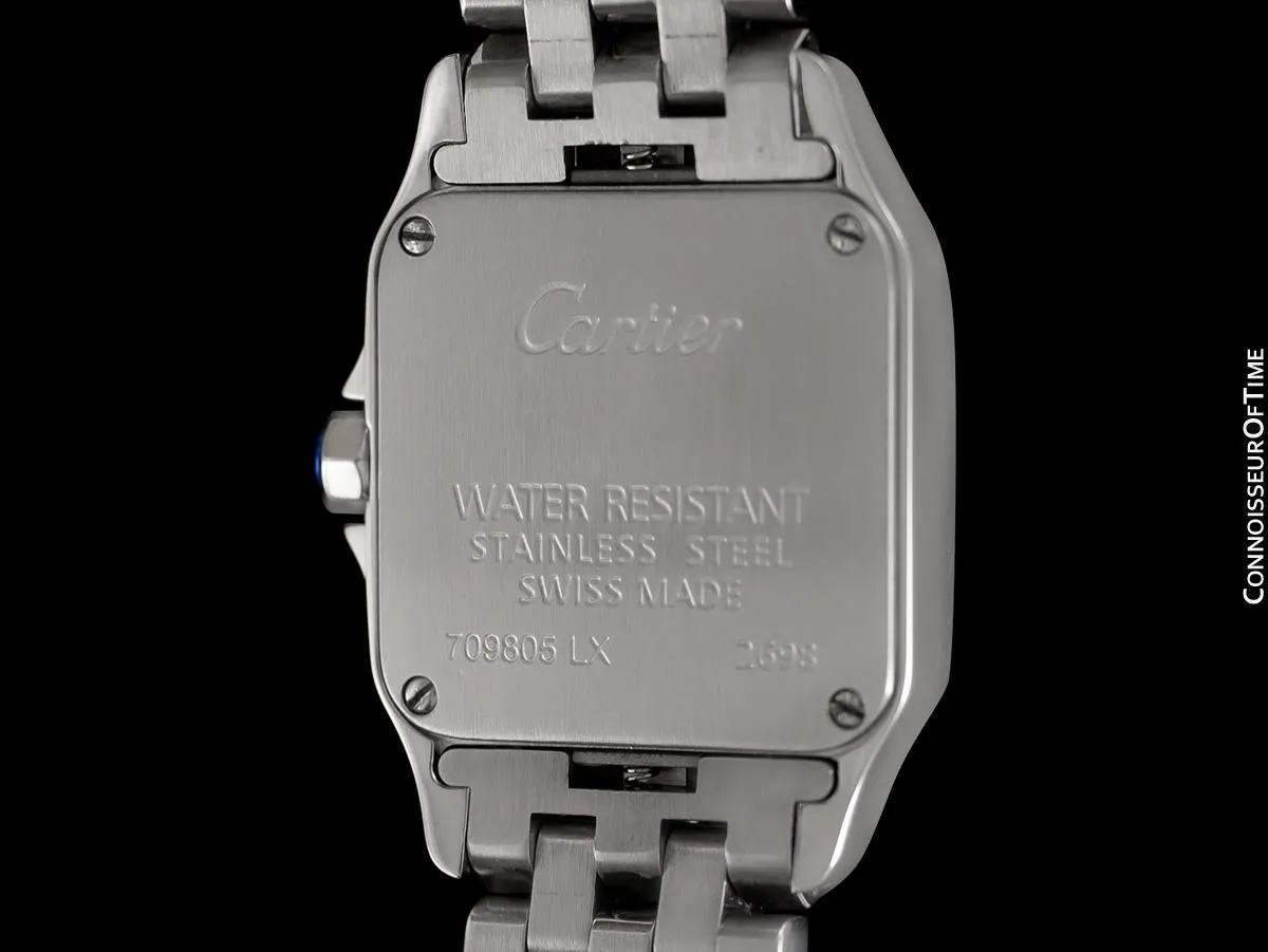 Cartier Santos Demoiselle Ladies Bracelet Watch, Ref. W25064Z5 - Stainless Steel