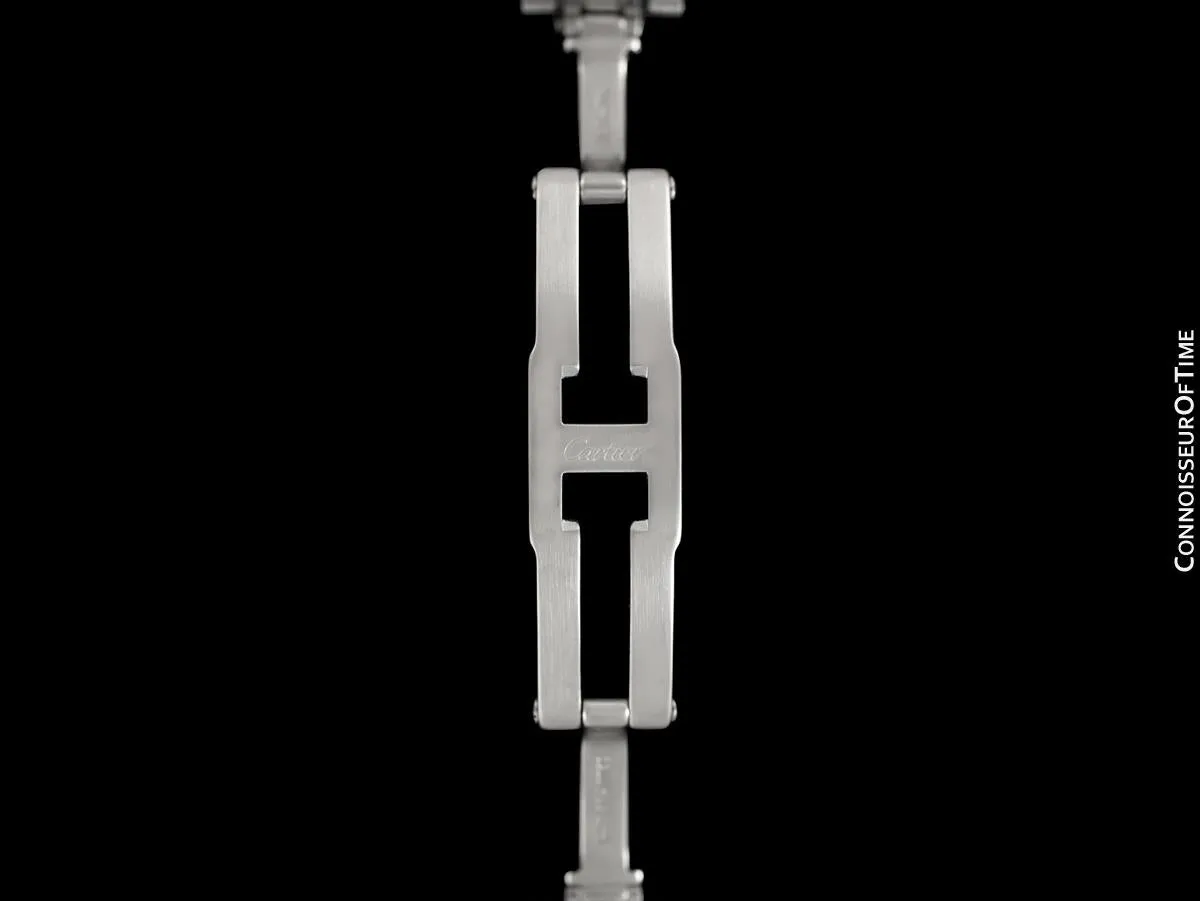Cartier Santos Demoiselle Ladies Bracelet Watch, Ref. W25064Z5 - Stainless Steel