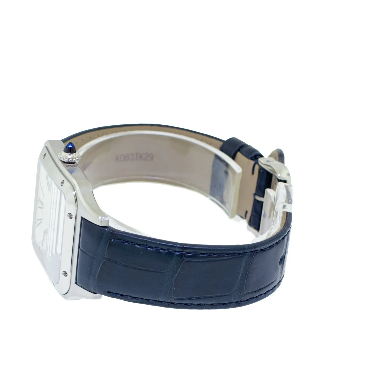 Cartier Santos - Dumont 31.4mm Steel Silver Dial WSSA0022