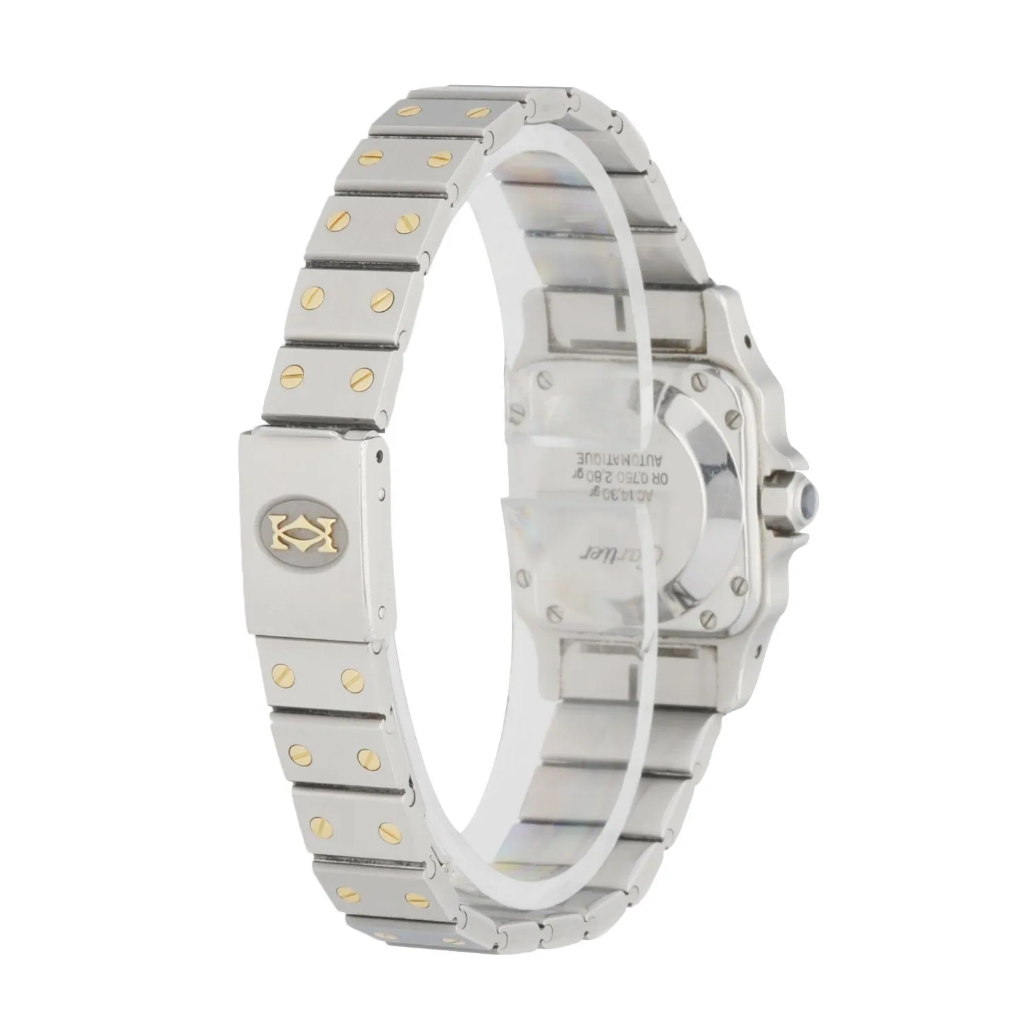 Cartier Santos Galbee Two Tone Ladies Watch