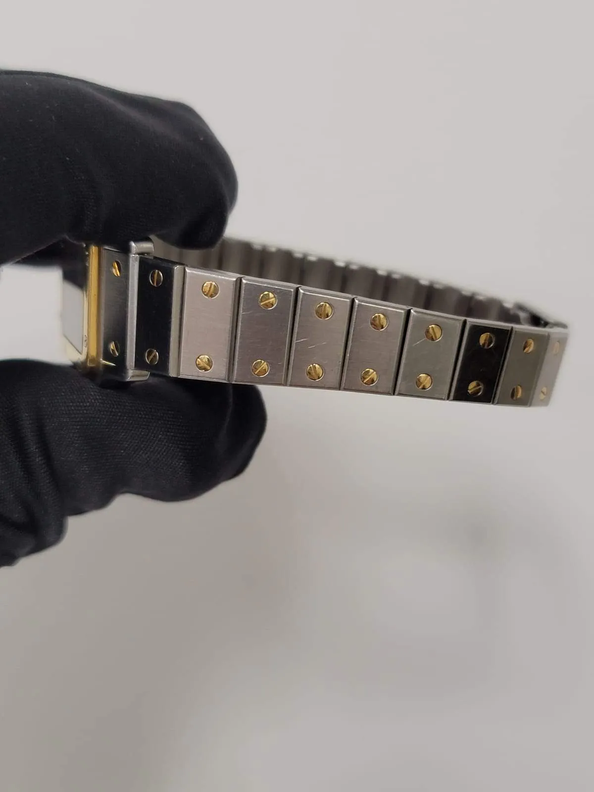 Cartier Santos Galbee Two Tone Ladies Watch