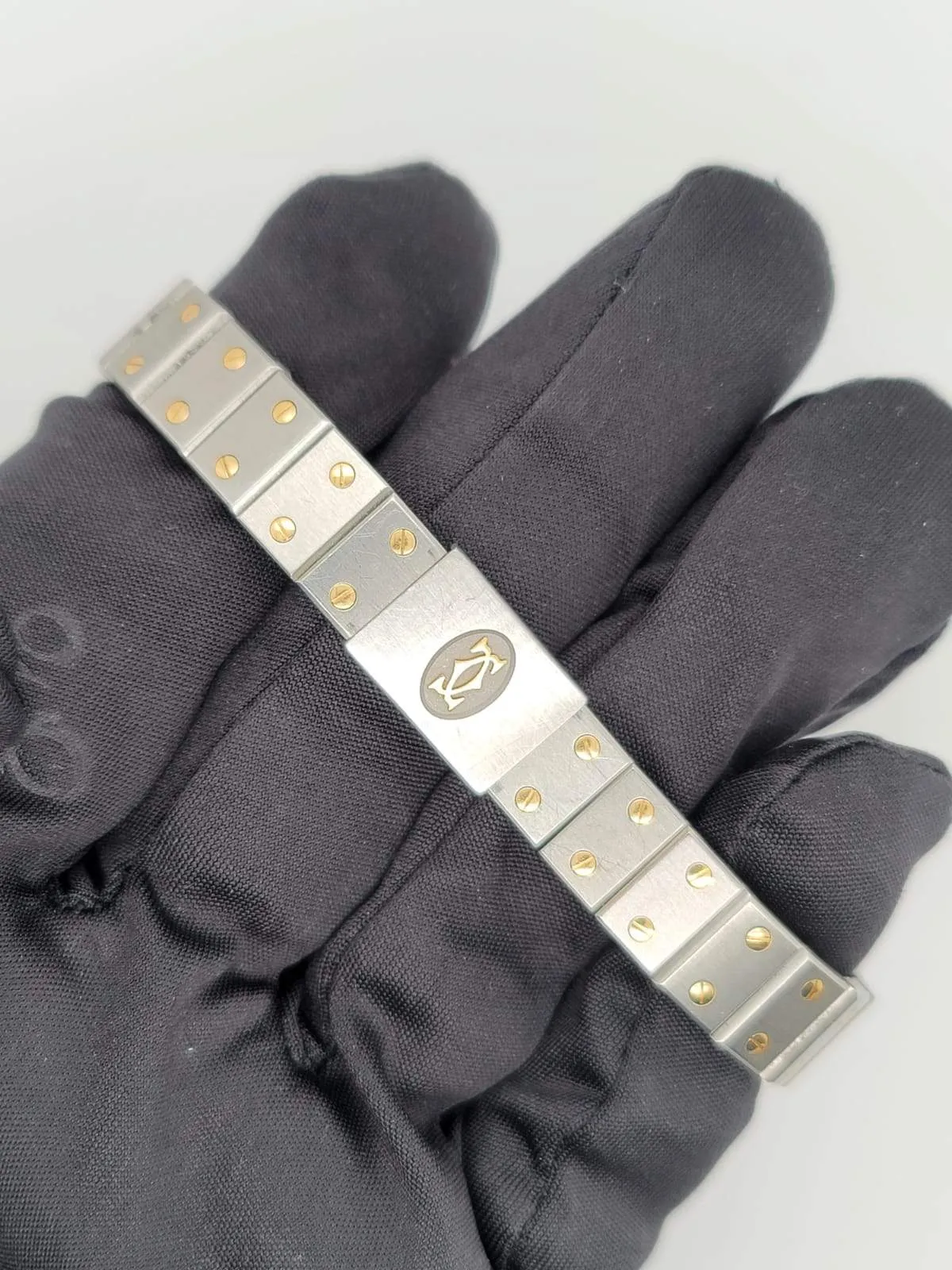 Cartier Santos Galbee Two Tone Ladies Watch