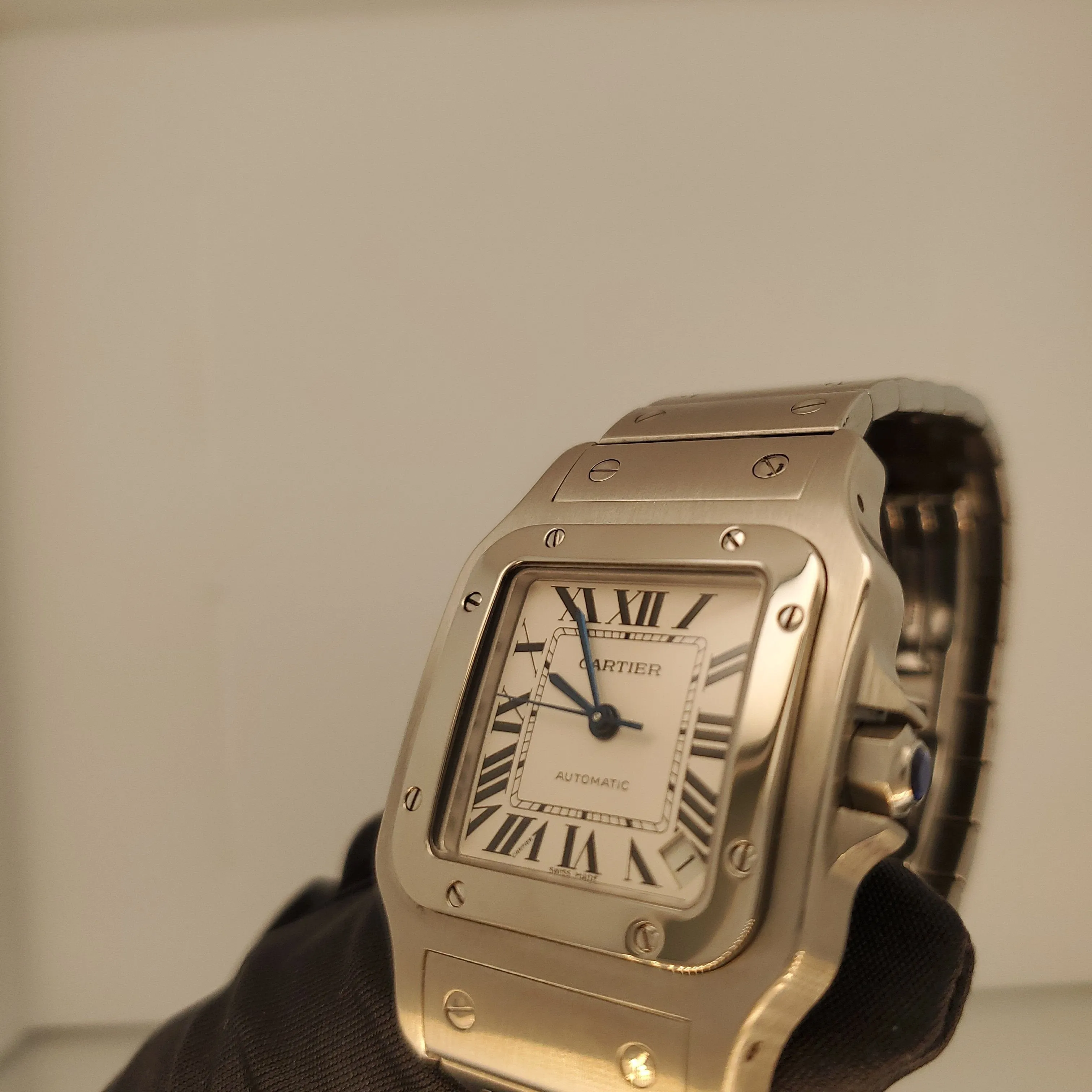 Cartier Santos Galbee XL 2823 Stainless Steel Automatic Men's Watch