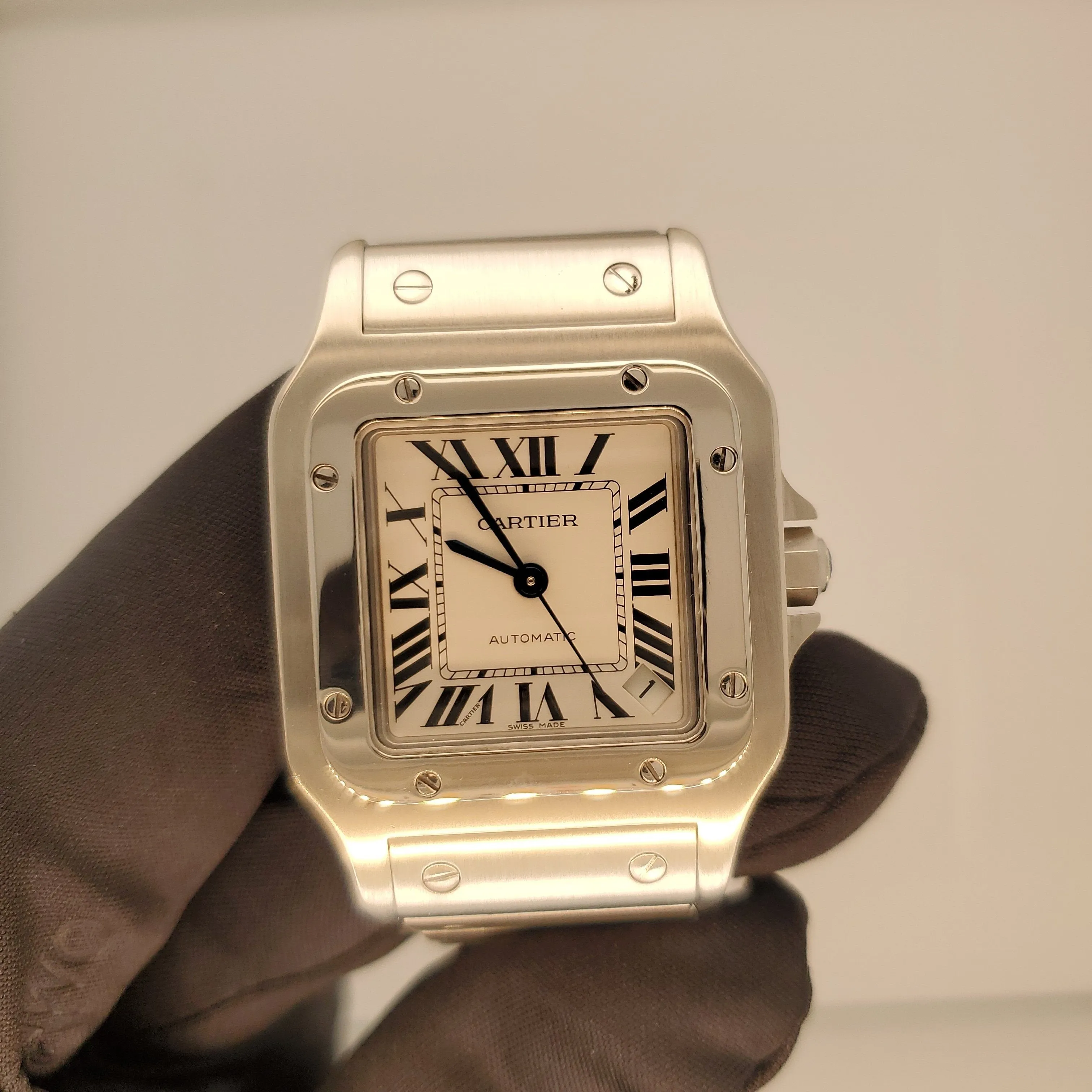 Cartier Santos Galbee XL 2823 Stainless Steel Automatic Men's Watch
