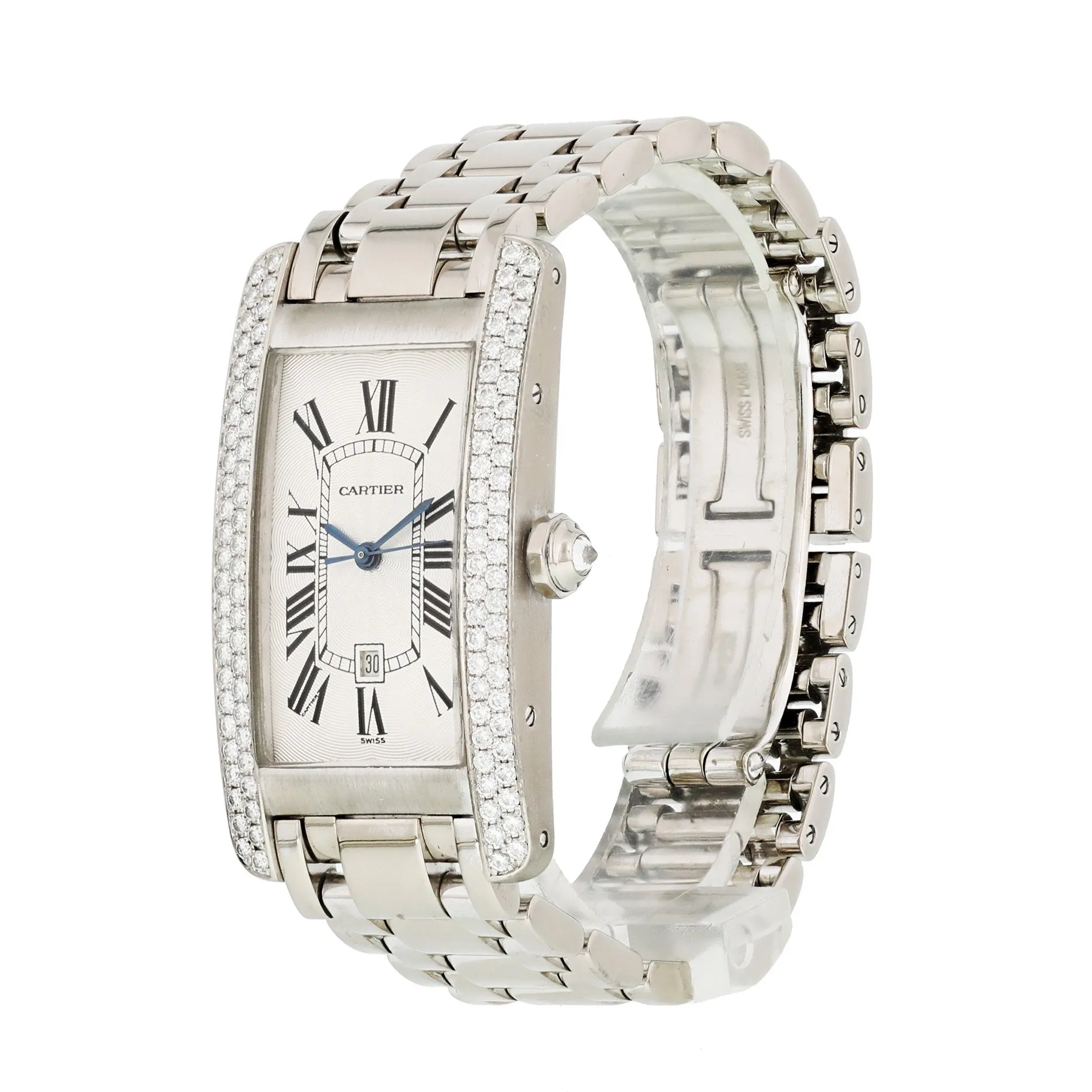Cartier Tank Americaine W2603656 / 1726  Large Size Watch