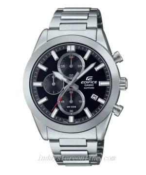 Casio Edifice Men's Watch EFB-710D-1A Standard Chronograph Stainless Steel Band Sapphire Crystal