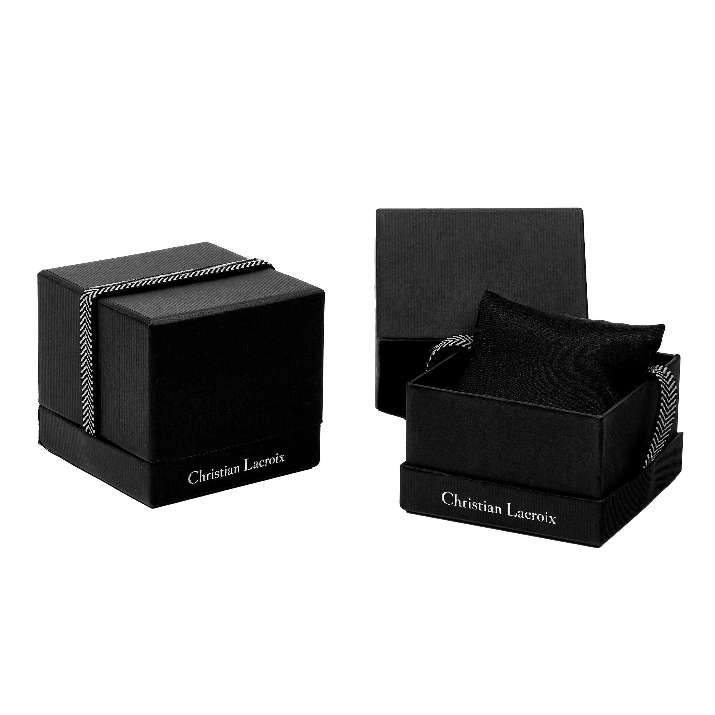 CHRISTIAN LACROIX LMD489A - Date watch Sol Black & Chrome