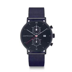Chrono All Black Midnight Mesh