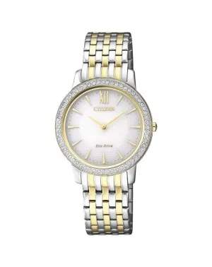 Citizen Eco Drive Silhouette Crystal Women's Watch EX1484-81A