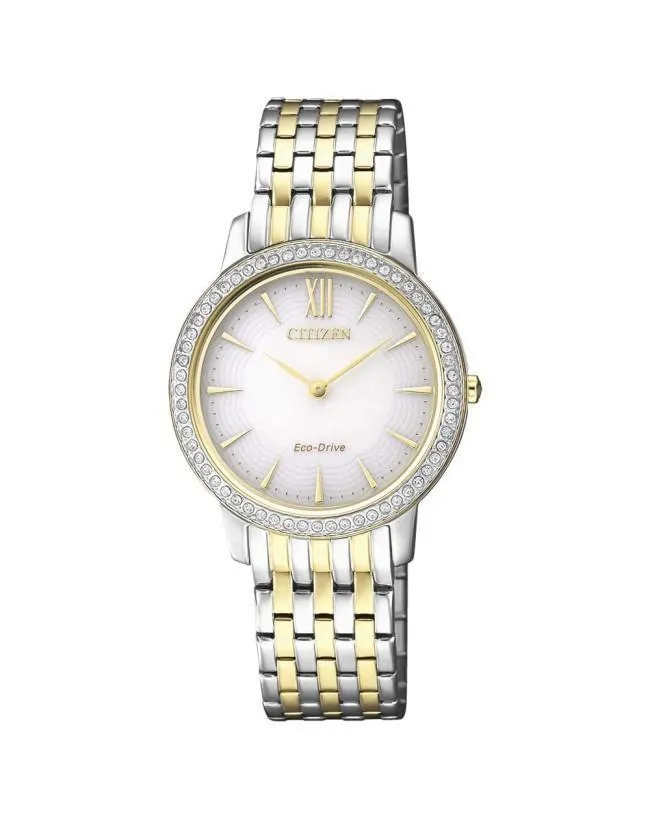 Citizen Eco Drive Silhouette Crystal Women's Watch EX1484-81A