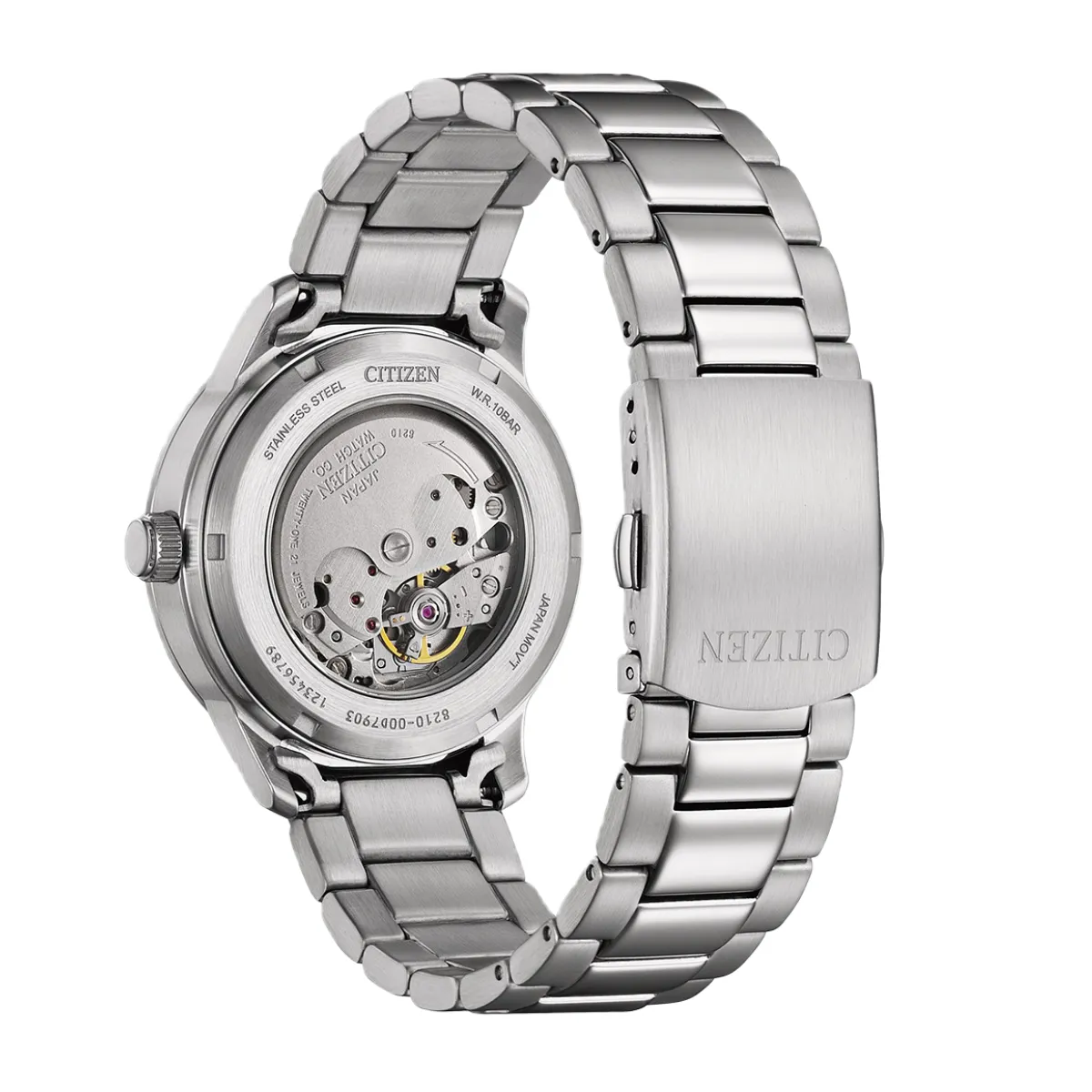 Citizen NJ0191-83L 40MM Automatic Light Blue Dial Watch