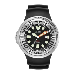 Citizen Promaster Dive Mens Eco Drive Stainless Steel Rubber Strap Watch