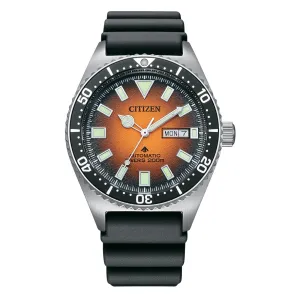 Citizen Promaster Marine NY0120-01Z Orange Dial Diving Watch