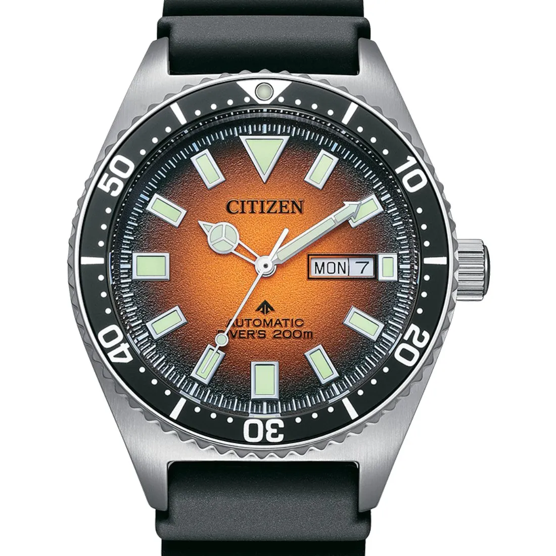 Citizen Promaster Marine NY0120-01Z Orange Dial Diving Watch
