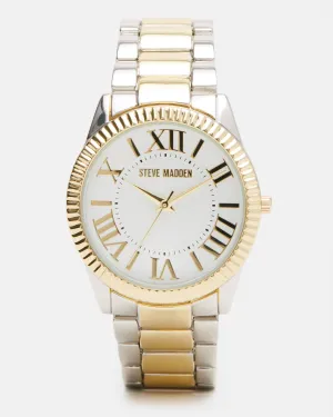 CLASSIC STATEMENT WATCH SILVER MULTI