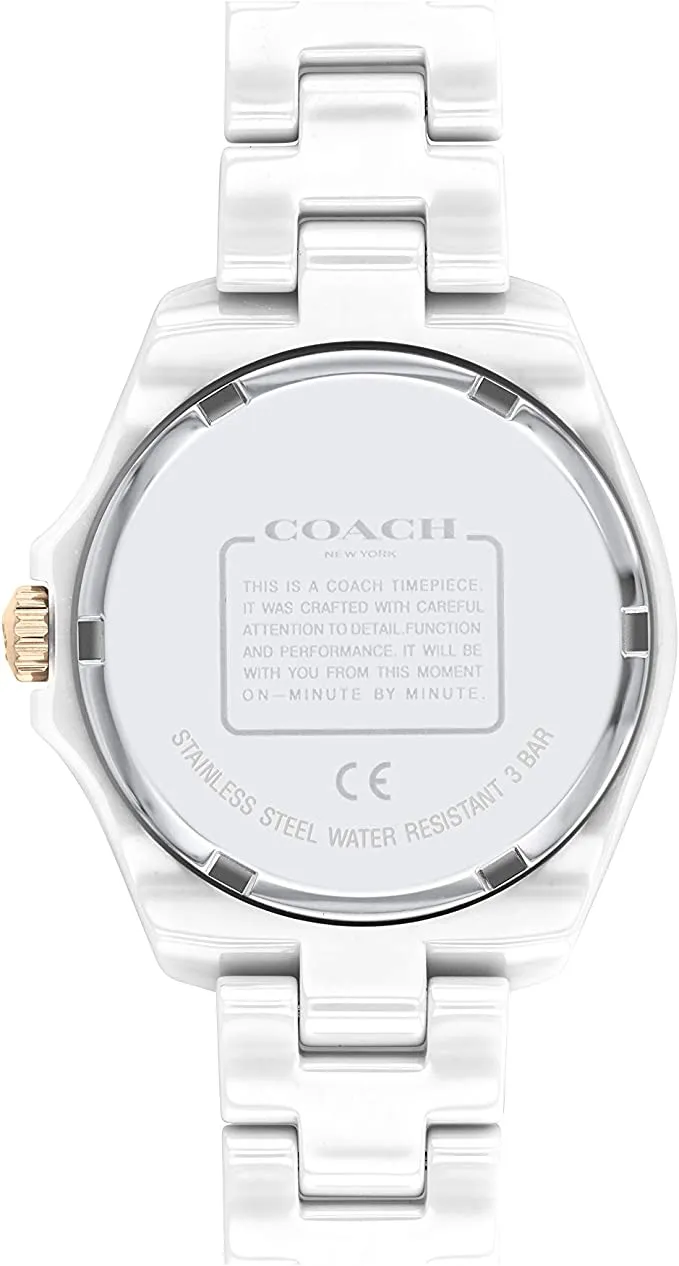 Coach Preston Quartz Mother of Pearl Dial Ladies Watch 14503662
