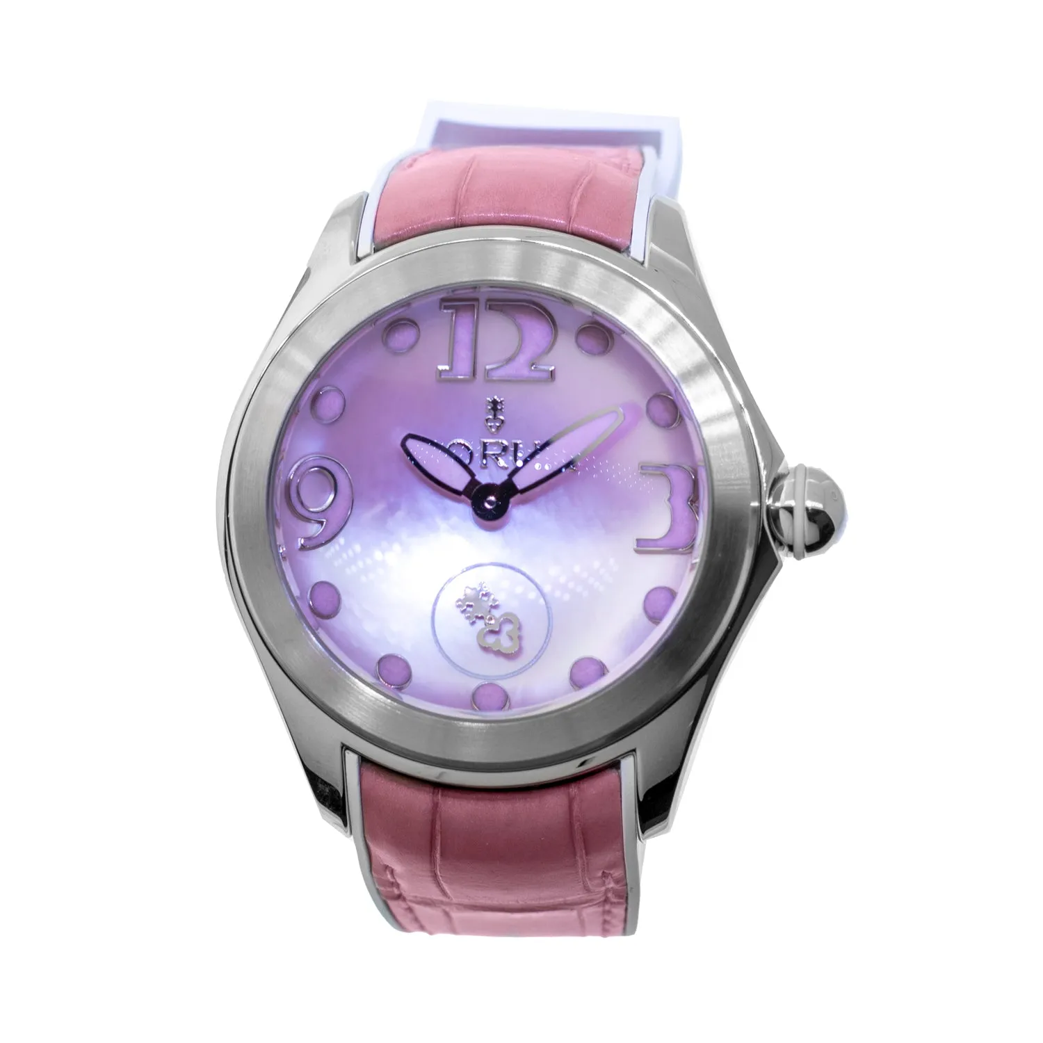 Corum Bubble 42mm Pink MOP Arabic Dial L295/03048