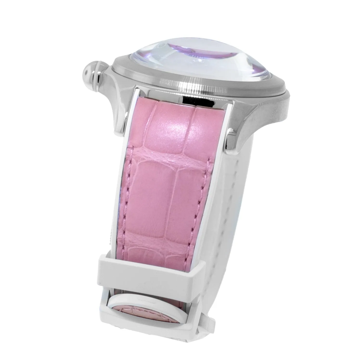 Corum Bubble 42mm Pink MOP Arabic Dial L295/03048