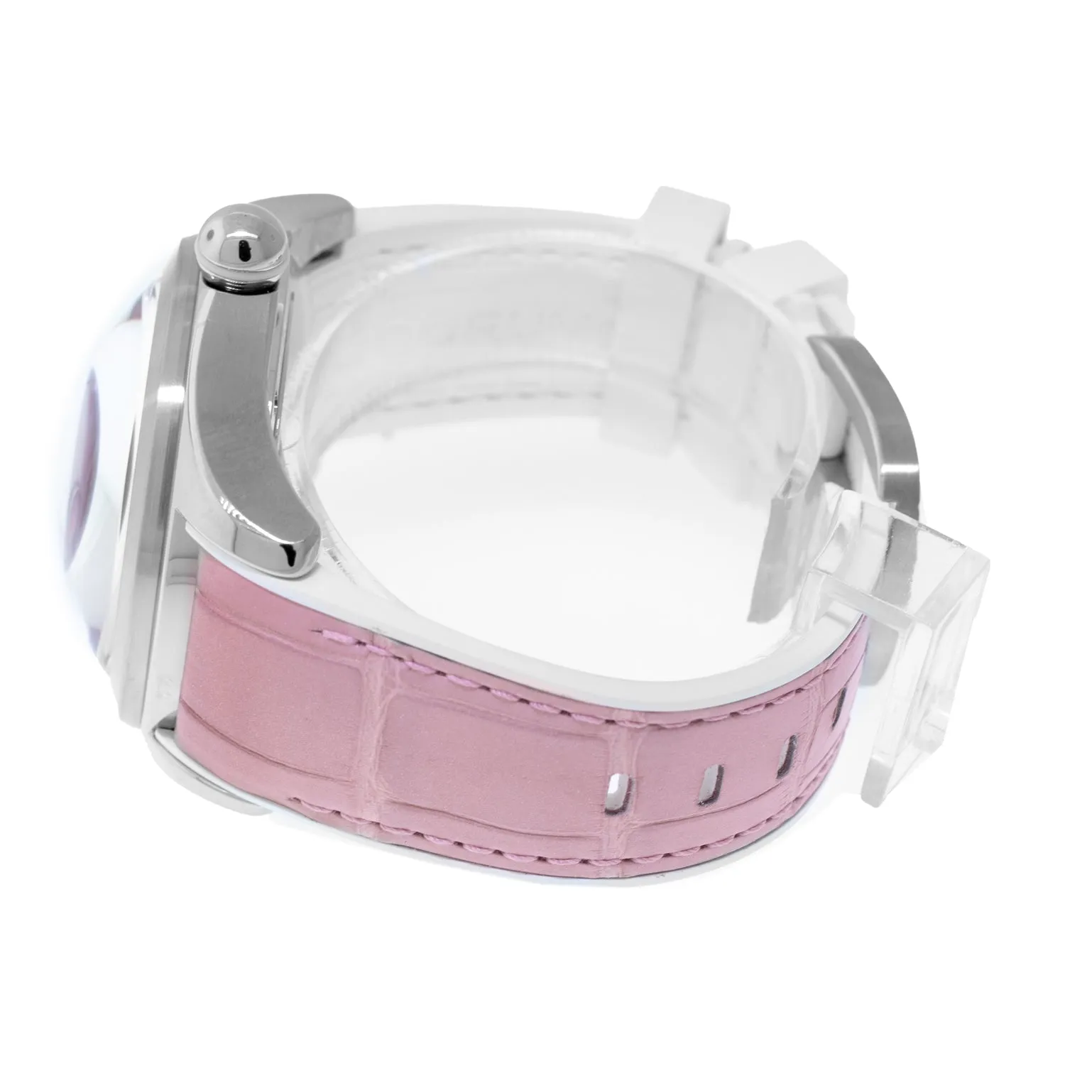 Corum Bubble 42mm Pink MOP Arabic Dial L295/03048