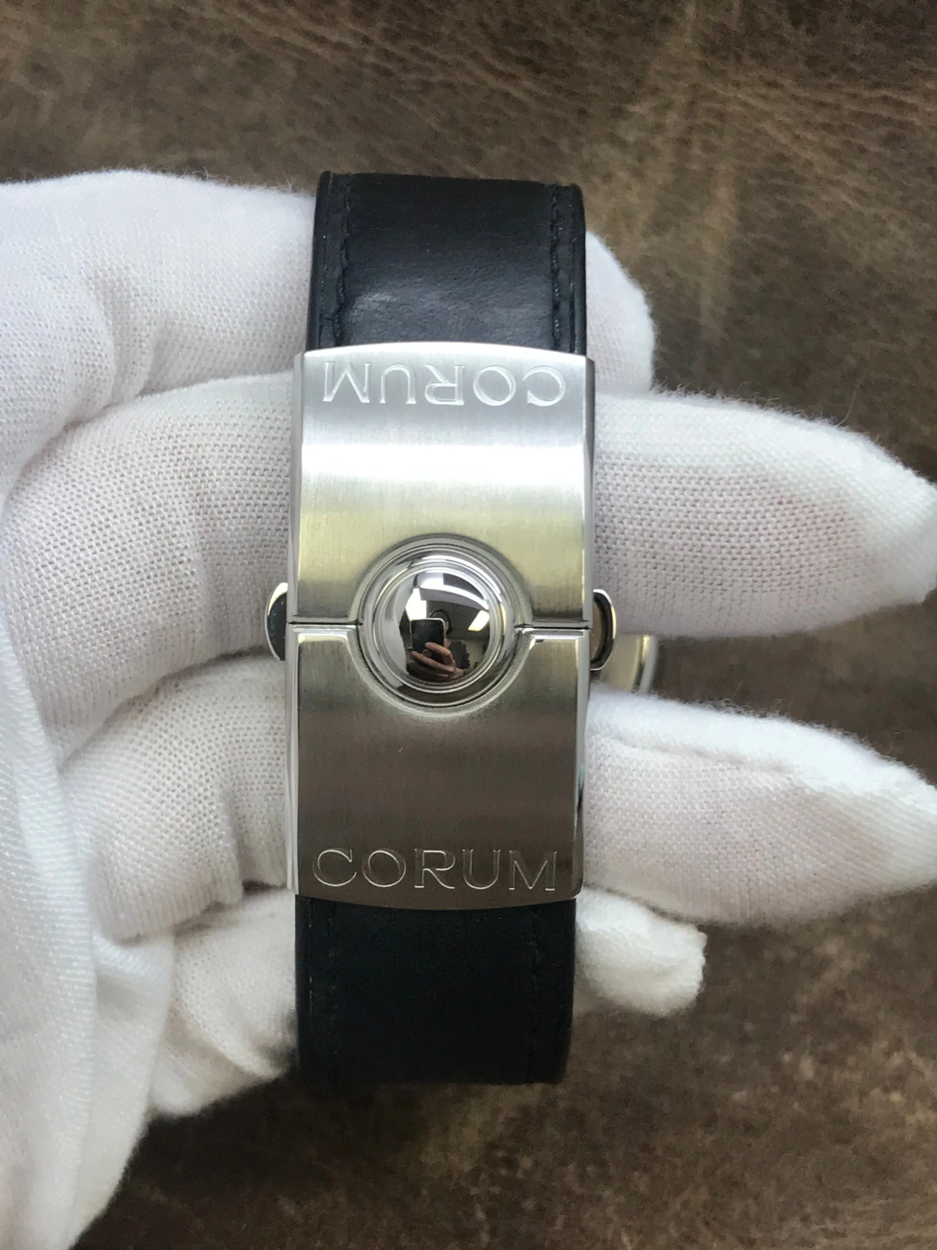 Corum Bubble Privateer Limited Edition 082.150.20 Black Dial Automatic Men's Watch