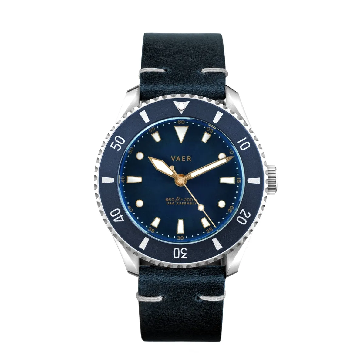 D5 Meridian Navy - USA Auto 39mm