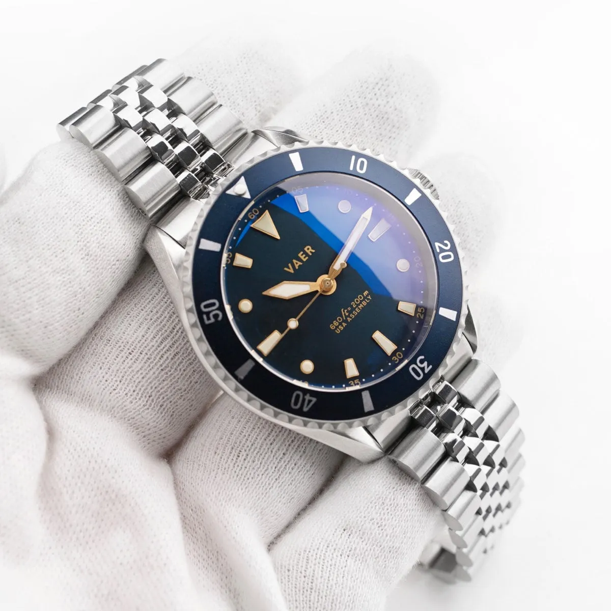 D5 Meridian Navy - USA Auto 39mm