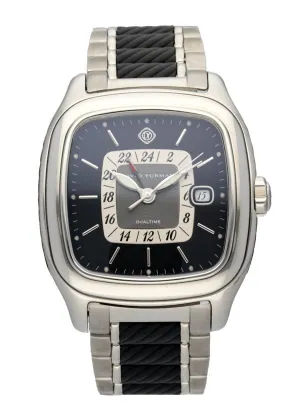 David Yurman T306-DST  Thoroughbred Dual Time Automatic Watch