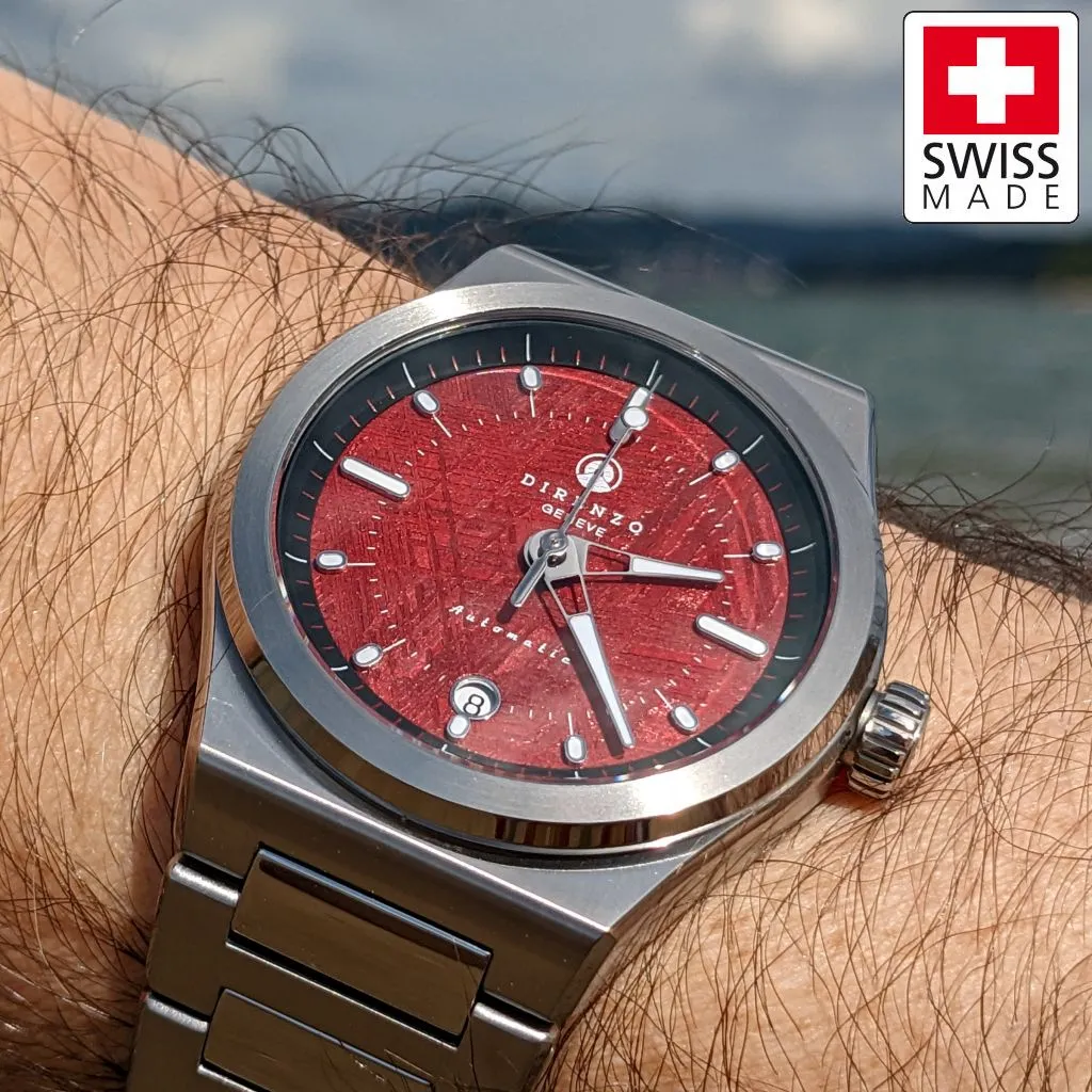 Direnzo DRZ04 Mondial V2 LE Red&nbsp;Meteorite - Swiss&nbsp;Made