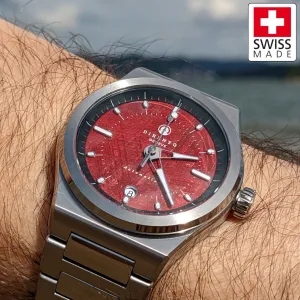 Direnzo DRZ04 Mondial V2 LE Red&nbsp;Meteorite - Swiss&nbsp;Made